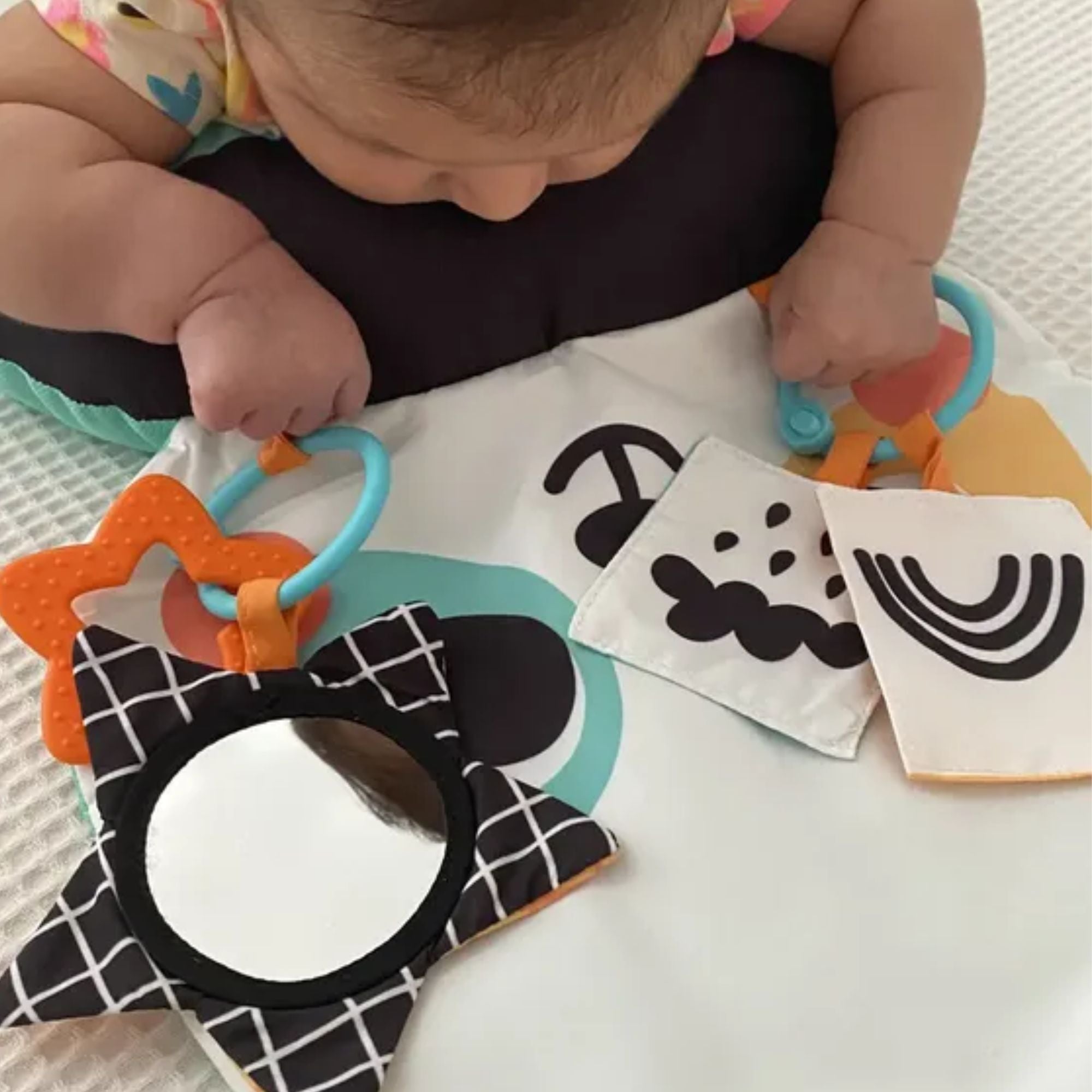 Almofada Tummy Time com Atividades
